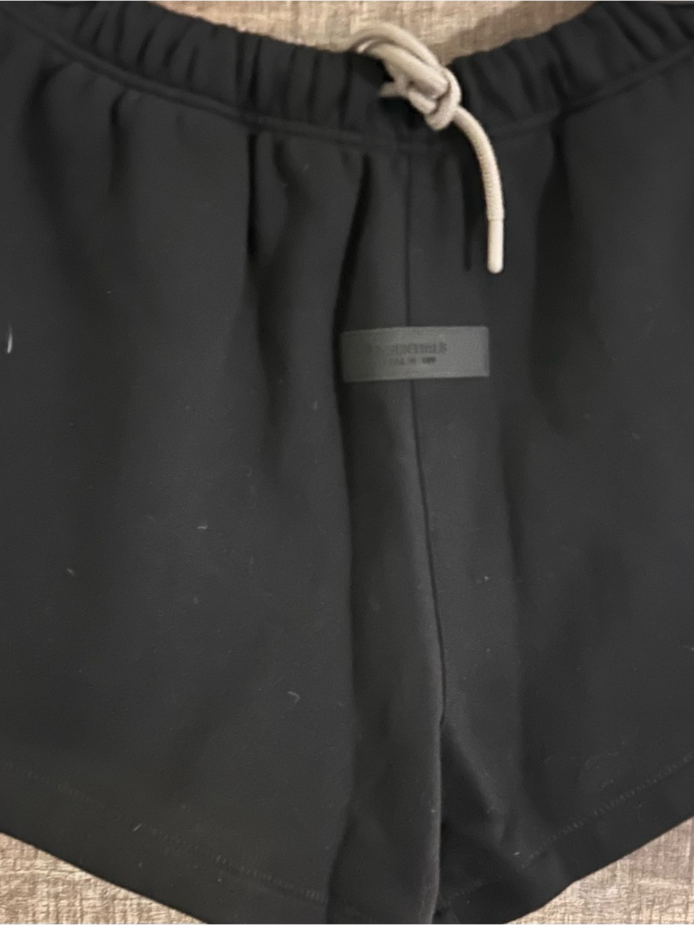 Women’s Medium Black Essentials Black Casual Shorts